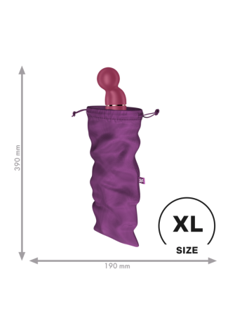 Sac de rangement sextoys violet taille XL Treasure Bag Satisfyer - CC597882